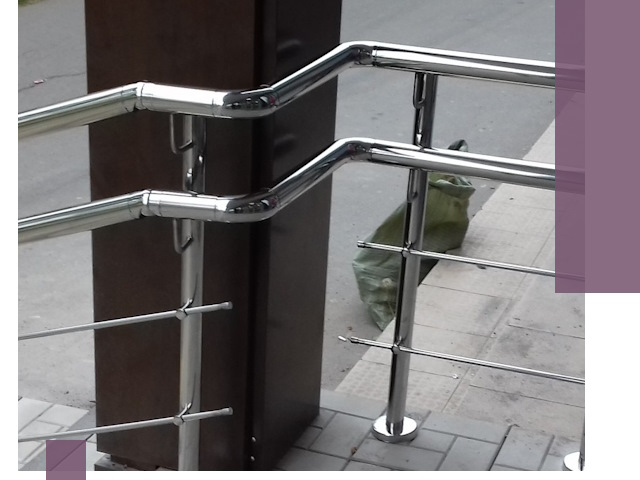 Монтаж поручней из нержавеющей стали в Домодедове качественно и быстро